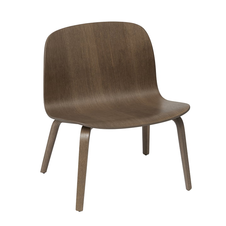 The Visu Lounge Chair from Muuto , dark brown