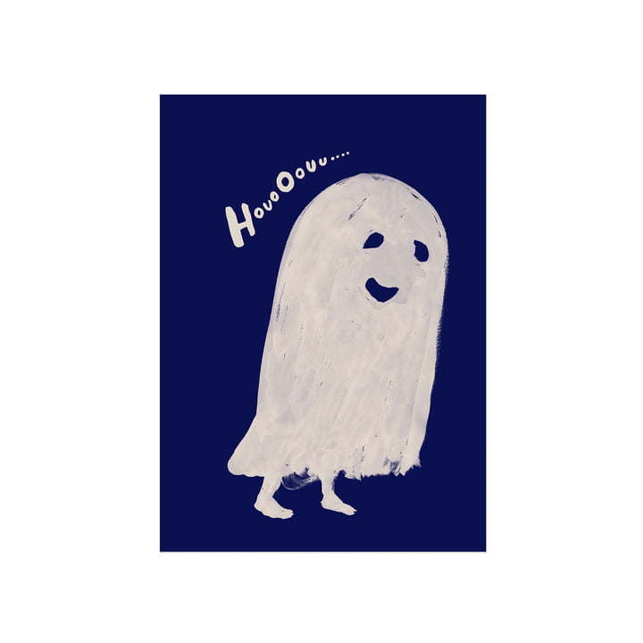 HouoOouu Poster 50 x 70 cm from Paper Collective in white