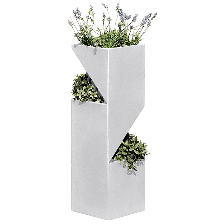 The Plantower planter from rephorm , white
