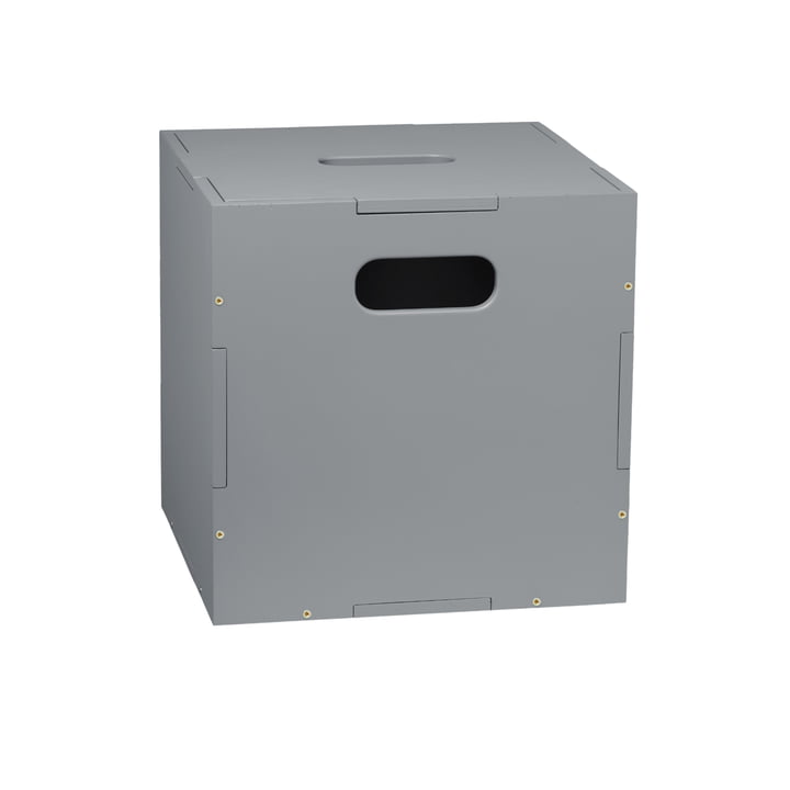 The Cube storage box from Nofred in grey