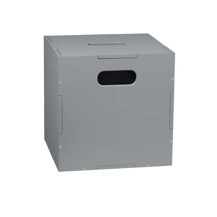 The Cube storage box from Nofred in gray