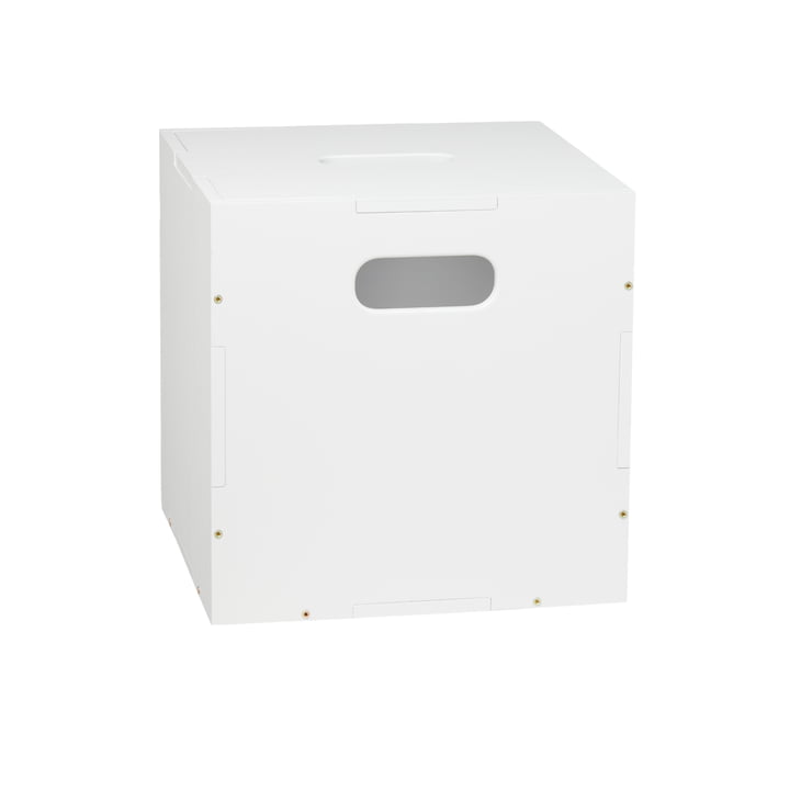 The Cube storage box from Nofred in white