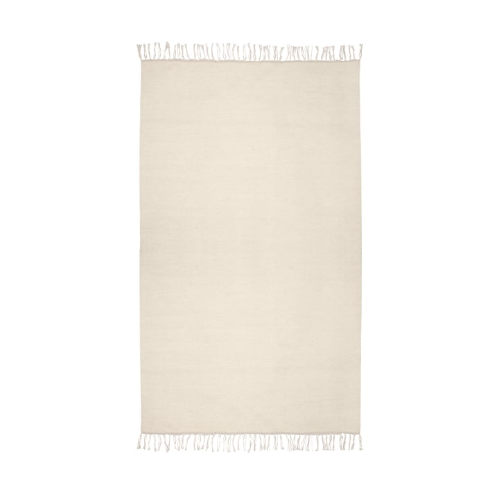 The Kelim carpet from Collection , 140 x 200 cm, offwhite