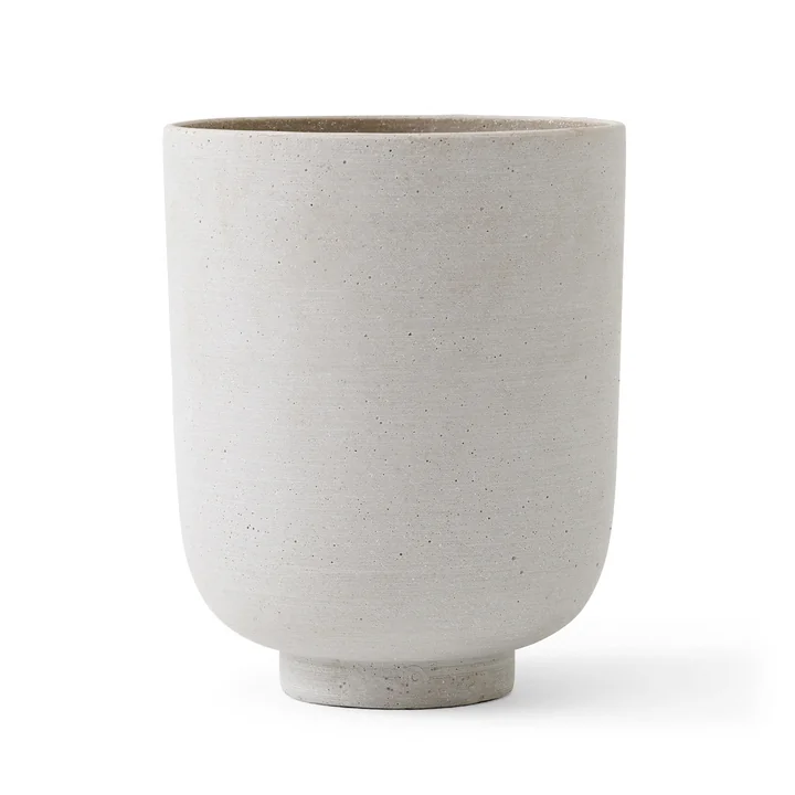 The Collect SC72 flower pot tall from & Tradition , Ø 20 cm, silver