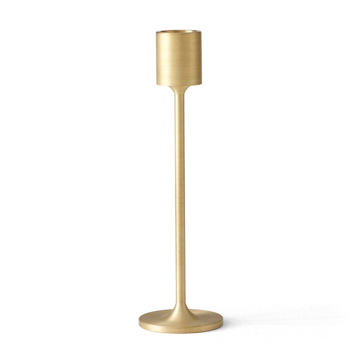 The Collect SC59 candle holder from & Tradition, h 18 cm, brass