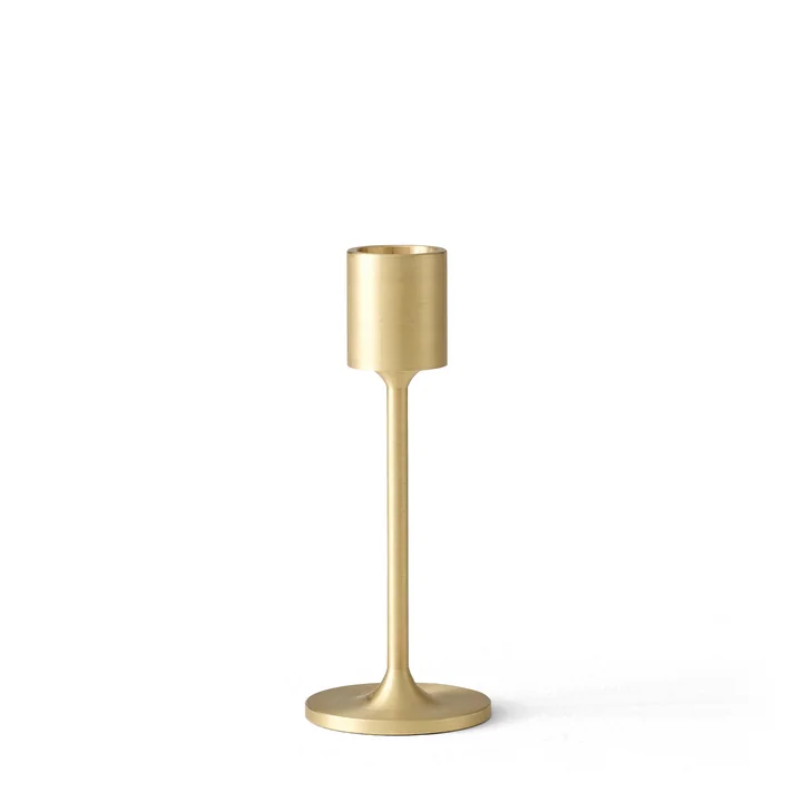 The Collect SC58 candle holder from & Tradition, h 13 cm, brass