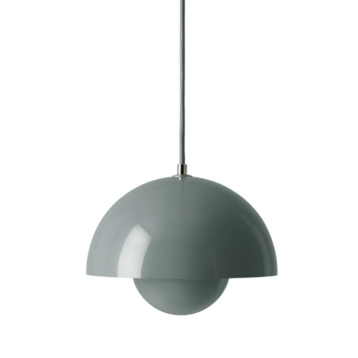 The FlowerPot pendant light VP1 from & Tradition blue