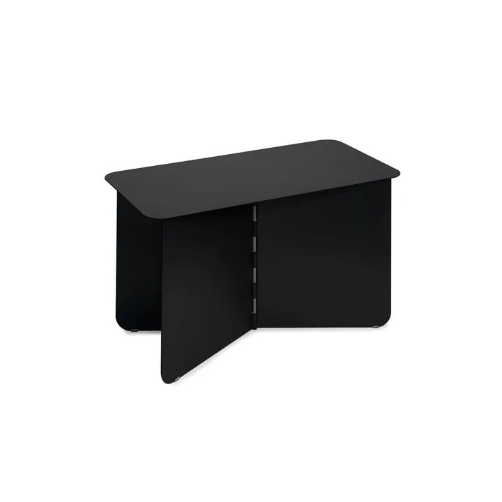 Hinge Side table large, black from Puik