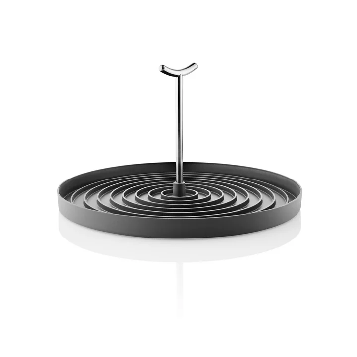 Foldable drainer, stainless steel / black by Eva Solo