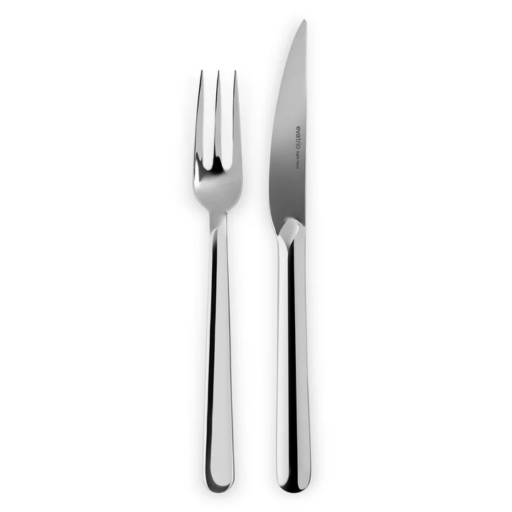 Legio Nova Grill cutlery set, stainless steel (8 pcs.) from Eva Trio