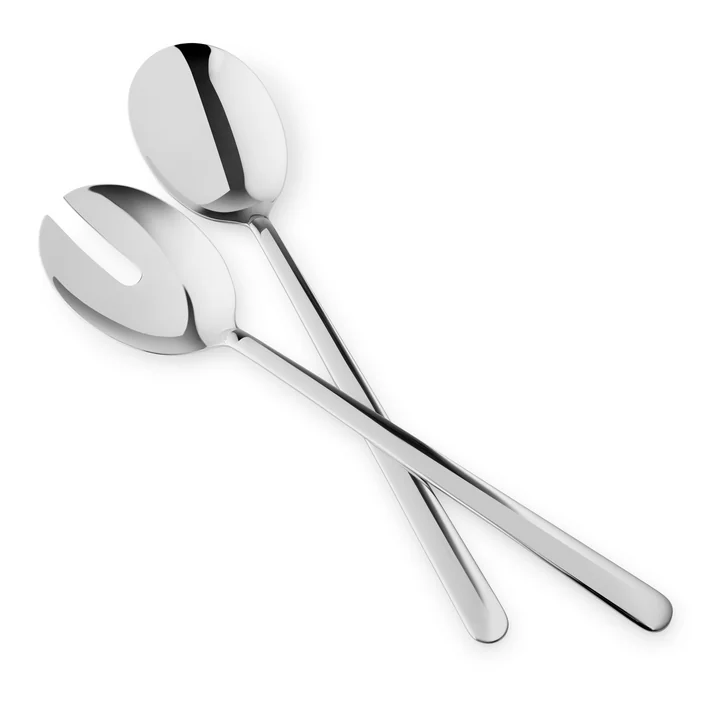 Legio Nova Salad servers, stainless steel from Eva Trio