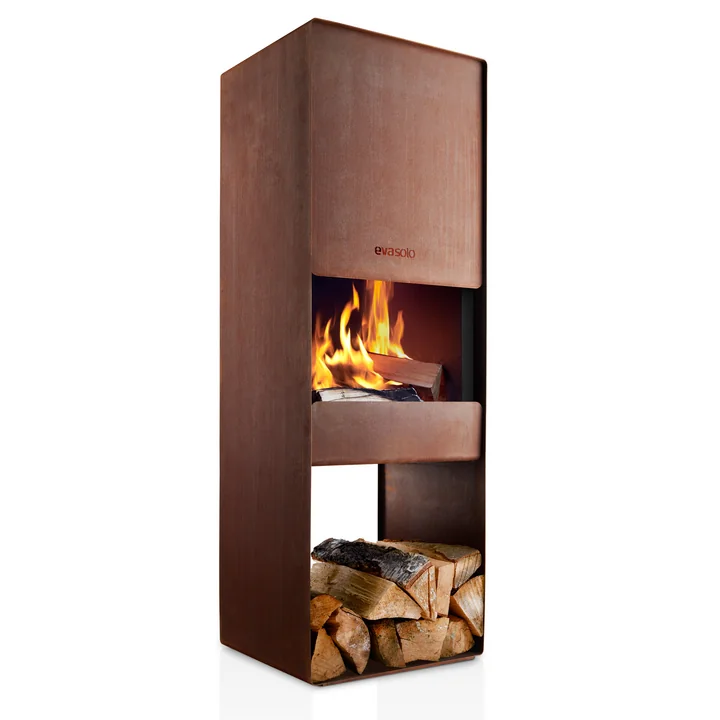 Firebox Garden fireplace from Eva Solo