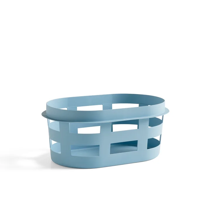 The basket from HAY, soft blue, S