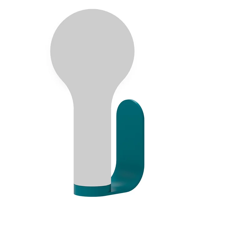 The wall mount for Aplô Outdoor -light from Fermob , acapulco blue