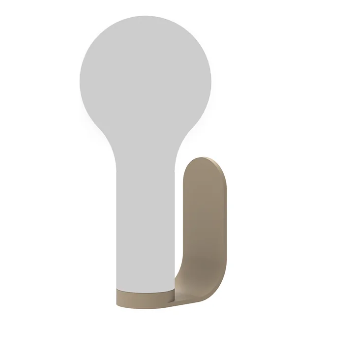 The wall mount for Aplô Outdoor -light from Fermob , nutmeg