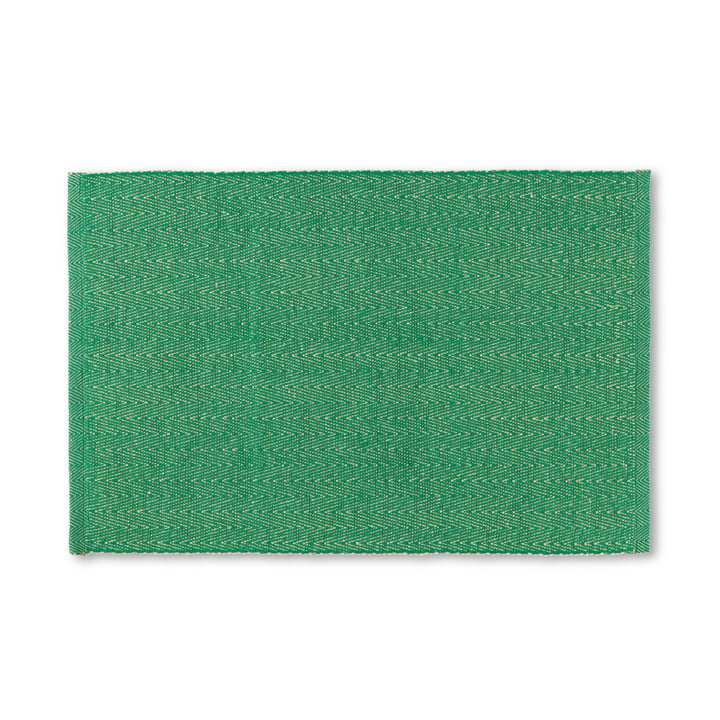 The Herringbone placemat from Lyngby Porcelæn , 43 x 30 cm, green