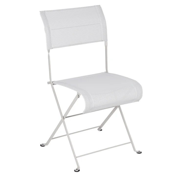 The Dune Folding chair from Fermob , clay gray