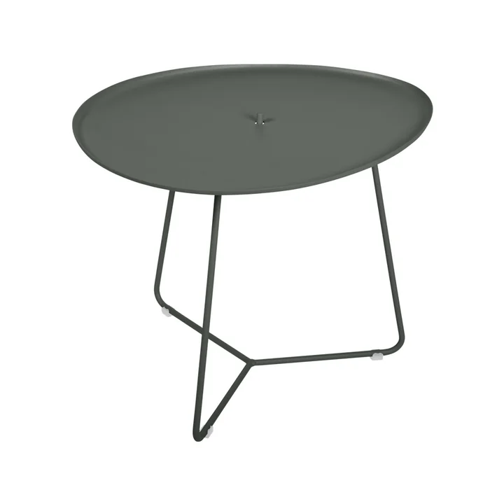 The Cocotte low table from Fermob , H 43.5 cm, rosemary