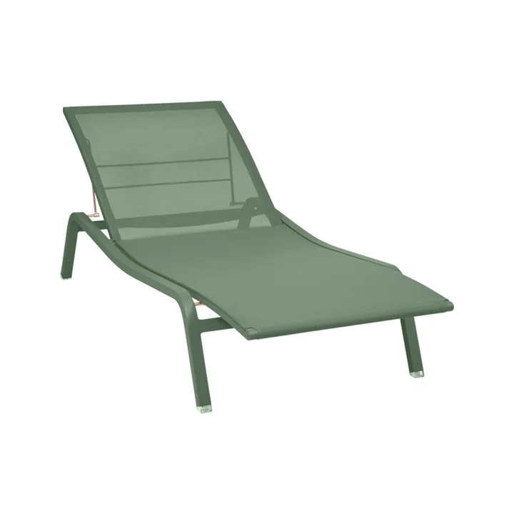 The Alize sun lounger adjustable from Fermob , cactus