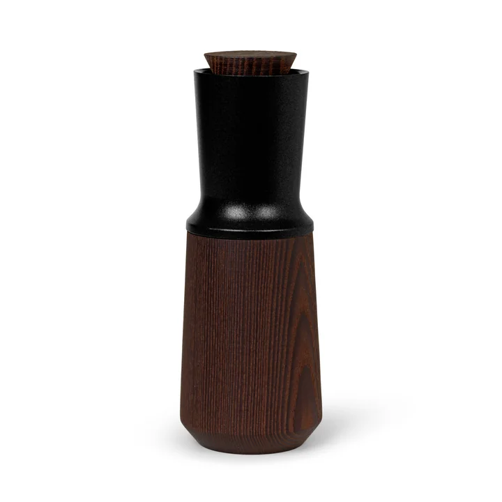 The RÅ salt / pepper and spice mill from Rosendahl , H 20 cm, black