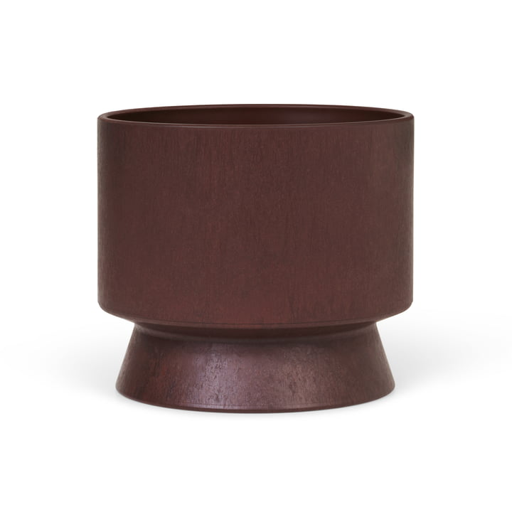 The planter Recycelt from Rosendahl , Ø 15 cm, bordeaux