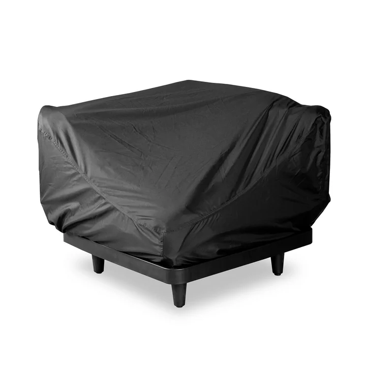 The protective cover for Paletti sofa (1-seater) from Fatboy , black (1-seater)