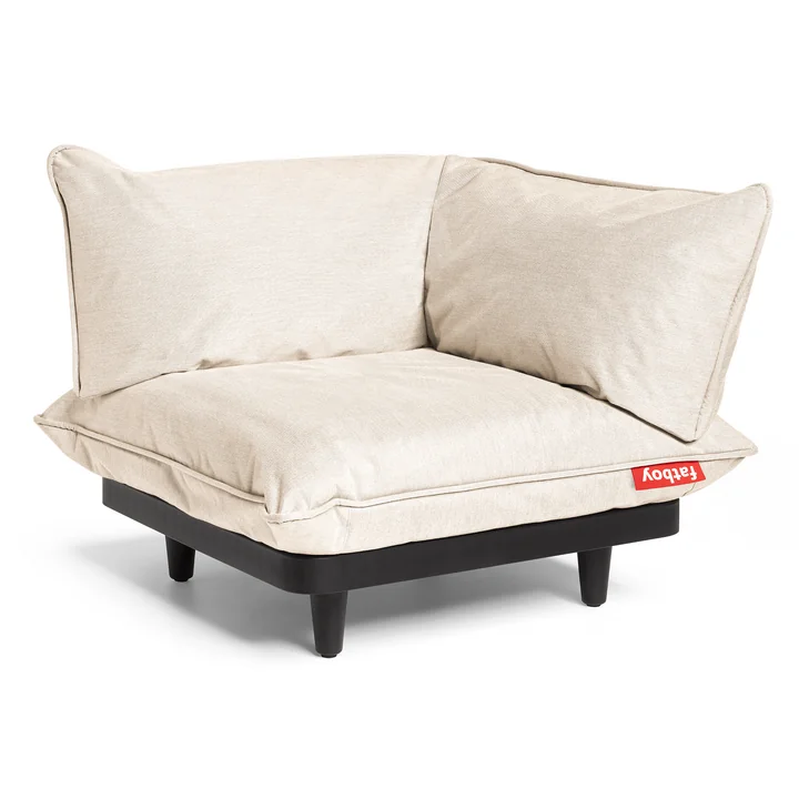 The Paletti Outdoor sofa from Fatboy , corner module, desert