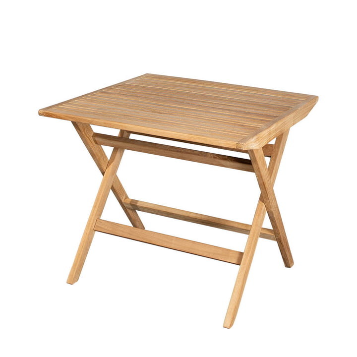 The Flip folding table Outdoor from Cane-line , teak nature