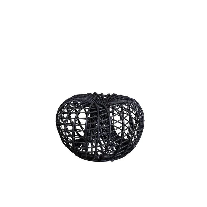 The Nest stool / side table Outdoor from Cane-line , Ø 67 cm, lava grey