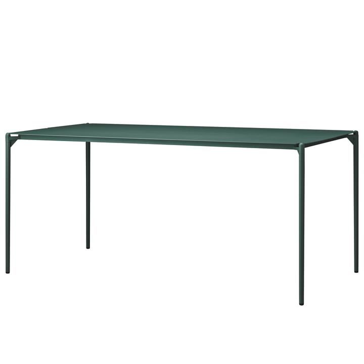 The Novo table from AYTM , 160 x 80 cm, forest