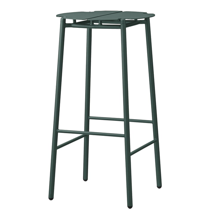 The Novo bar stool from AYTM , H 75 cm, forest
