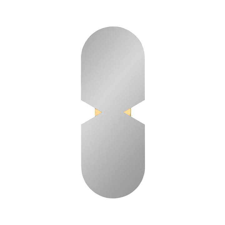 The Verto mirror from AYTM , W 44,5 x L 120 cm, smoke