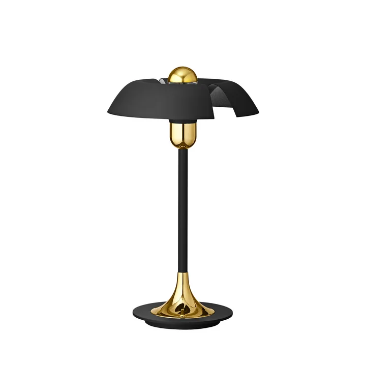 The Cycnus table lamp by AYTM , Ø 30 x H 46,5 cm, black / gold