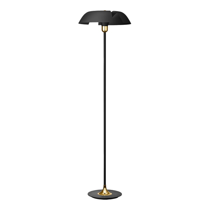 The Cycnus floor lamp from AYTM , black / gold