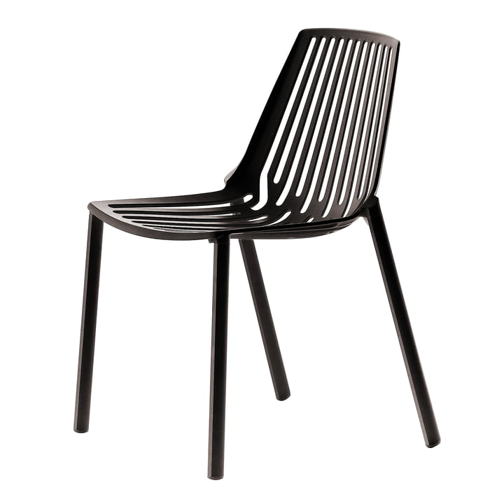 Fast - Rion Stacking chair, black