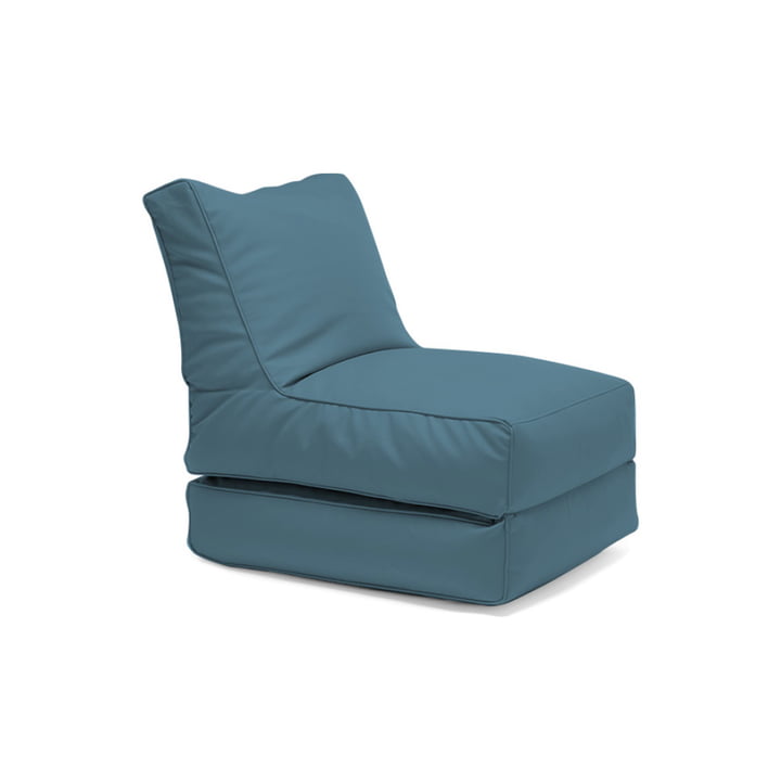 The Flex lounger from Sitting Bull , steelblue