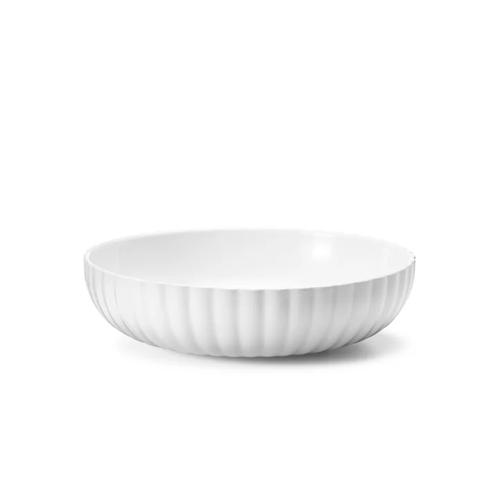 Bernadotte Bowl 70 cl from Georg Jensen in white