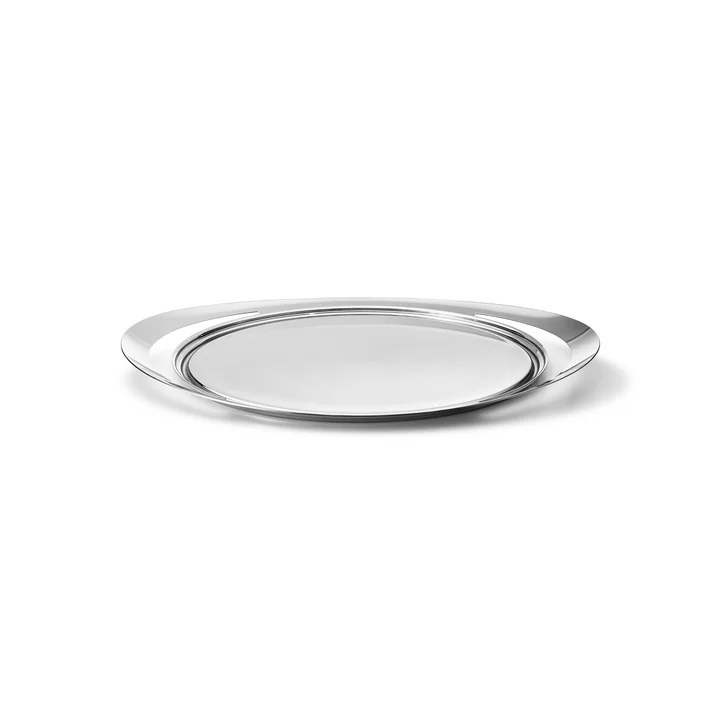 Cobra Stainless steel serving tray Ø 36.1 cm from Georg Jensen