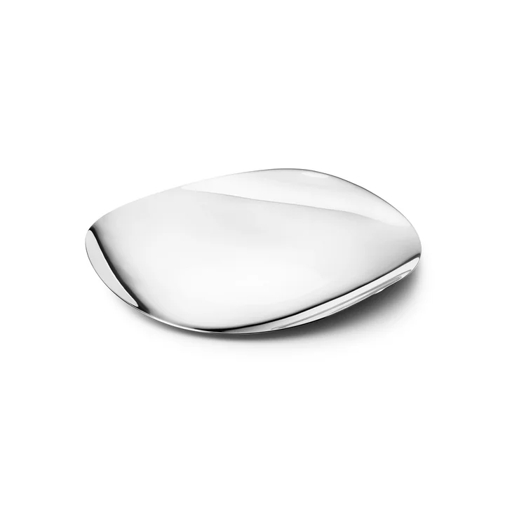 Cobra Stainless steel serving plate Ø 32 cm from Georg Jensen