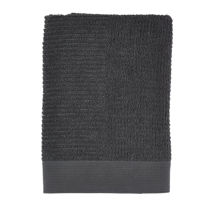 The Classic Bath towel from Zone Denmark , 70 x 140 cm, anthracite