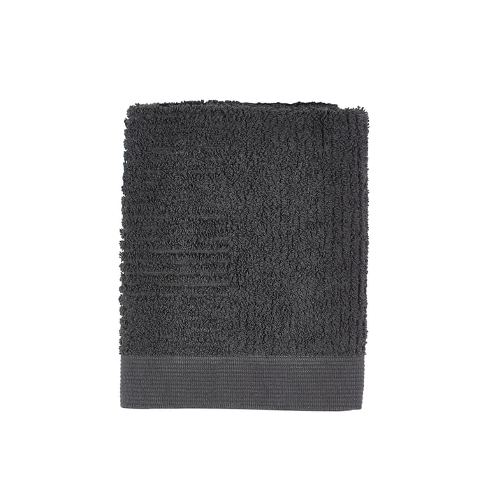 The Classic Guest towel from Zone Denmark , 50 x 70 cm, anthracite