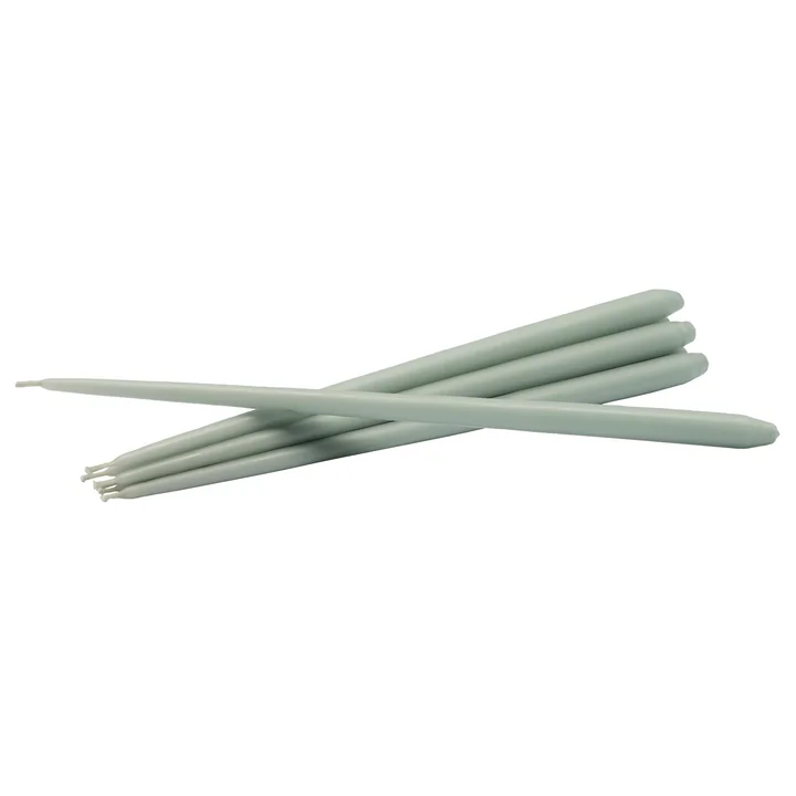 Candles by Ester & Erik (set of 6) from Stoff Nagel in dusty mint