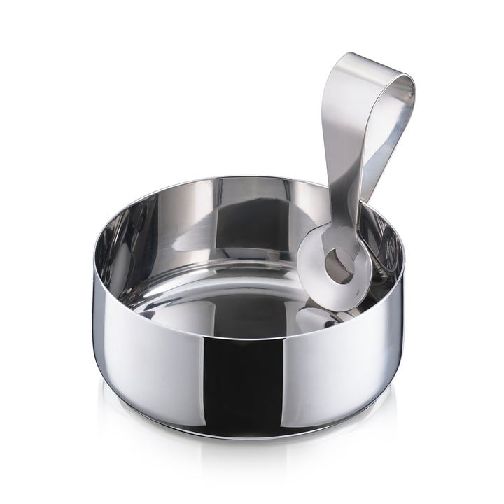 The large Rocks serving bowl with spoon from Zone Denmark , stainless steel