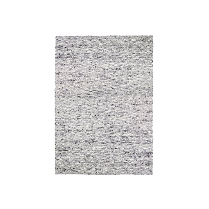 The felt ball rug Pebble from Collection , 170 x 240 cm, grey mottled
