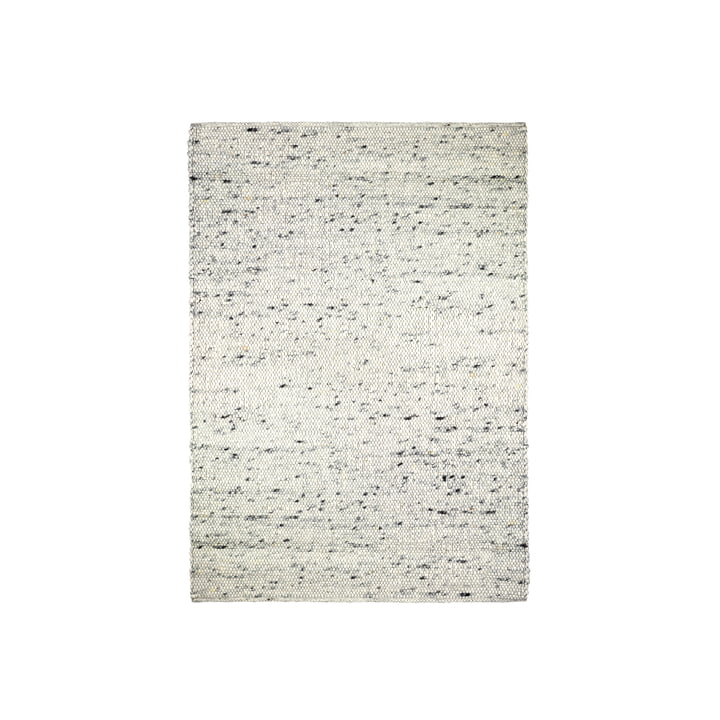 The felt ball rug Pebble from Collection , 170 x 240 cm, beige mottled