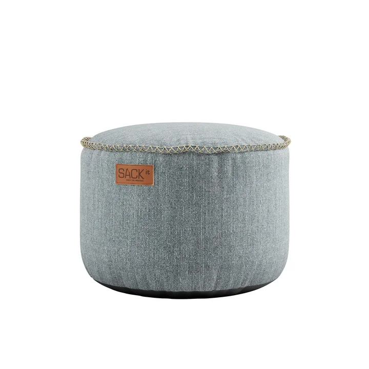 The RETRO it Cobana Drum Outdoor Pouf from SACK it, sand melange