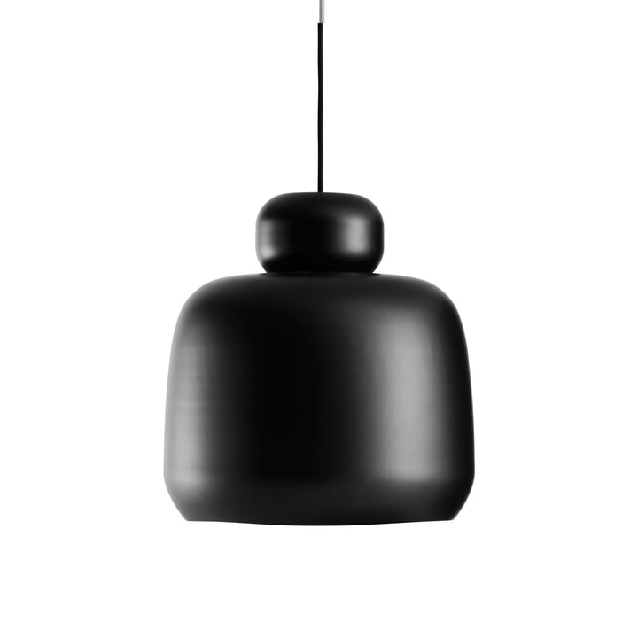 Woud - Stone Pendant lamp, small, black