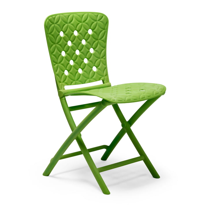The Zac Spring folding chair from Nardi , lime