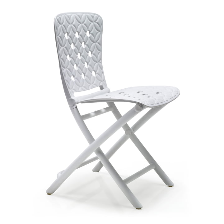 The Zac Spring folding chair from Nardi , bianco