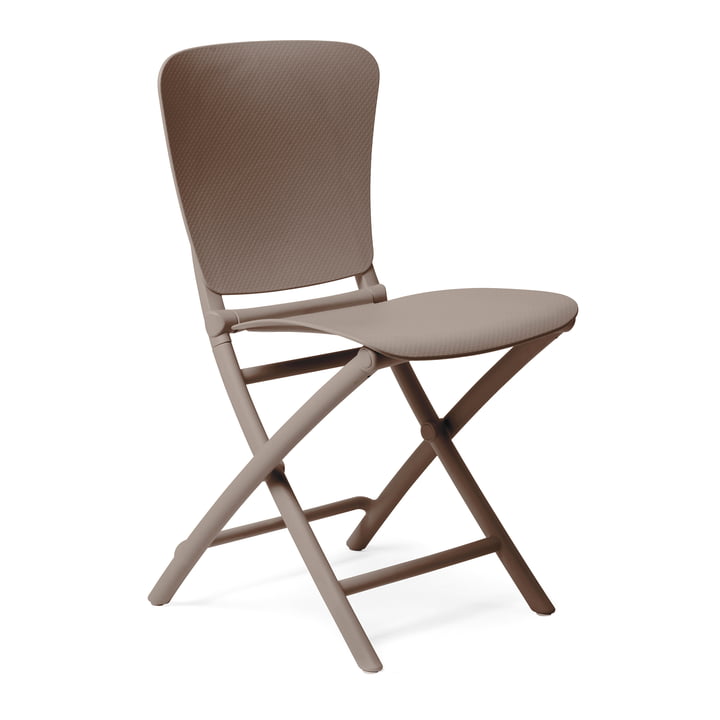 The Zac Classic folding chair from Nardi , tortora